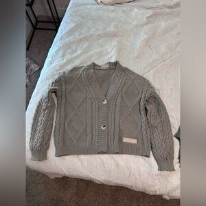 NWOT TAYLOR SWIFT TORTURED POET'S DEPT CARDIGAN SIZE M/L